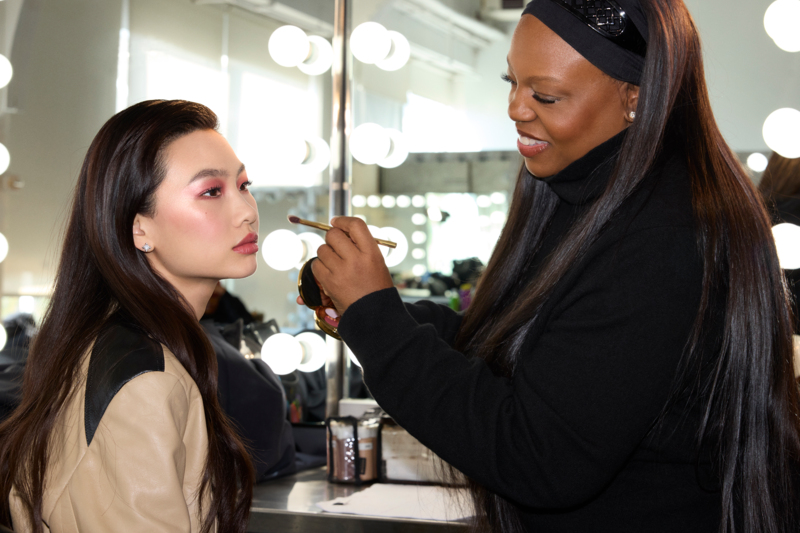 Pat McGrath La Beauté Louis Vuitton Campaign BTS © Louis Vuitton Malletier