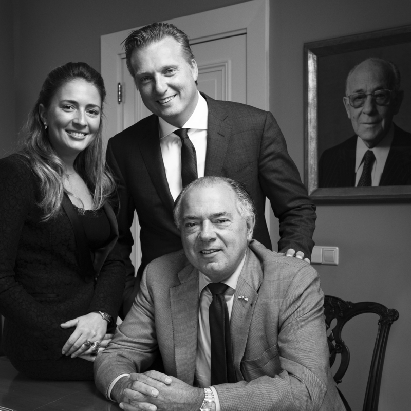 Debora Huisman-Leeser, David Bijlsma en Benno Leeser