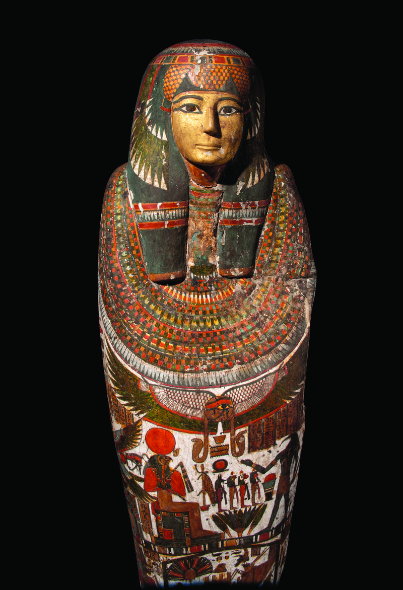 Mummiehuls van Panesy. Collectie en foto © RMO