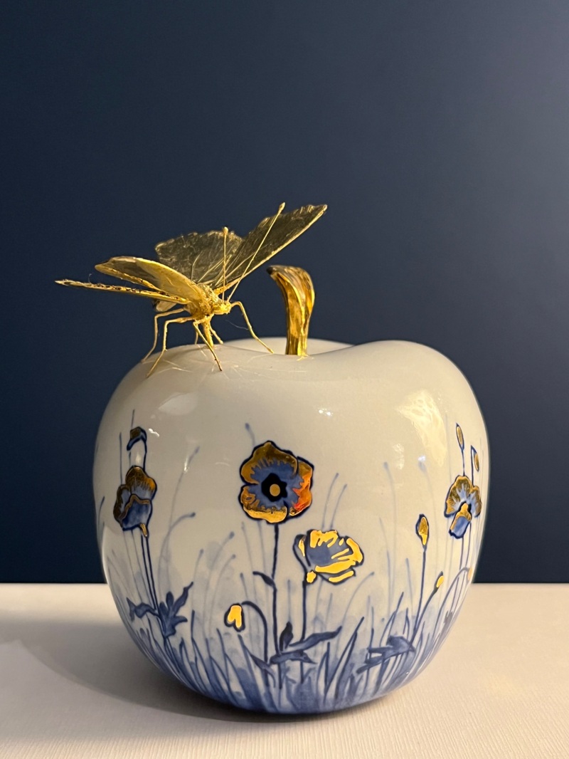 8 cm Dutch nature Touch  of Gold