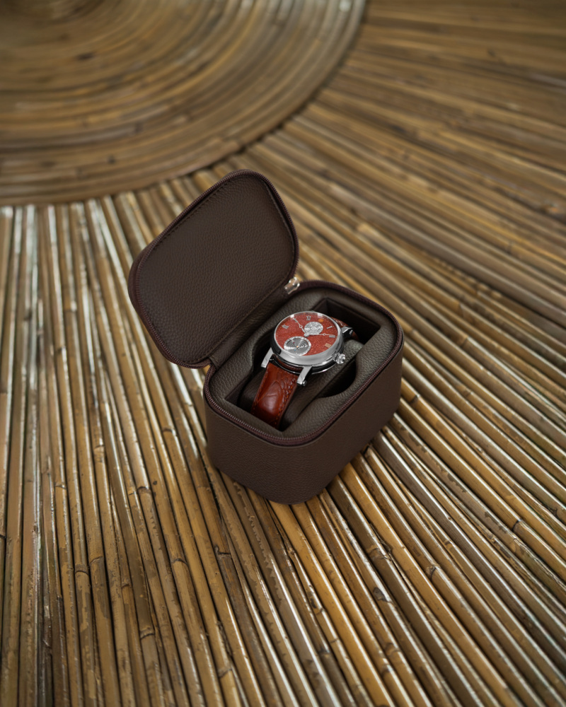 Swissbox Scatola del Tempo Chocolate Brown